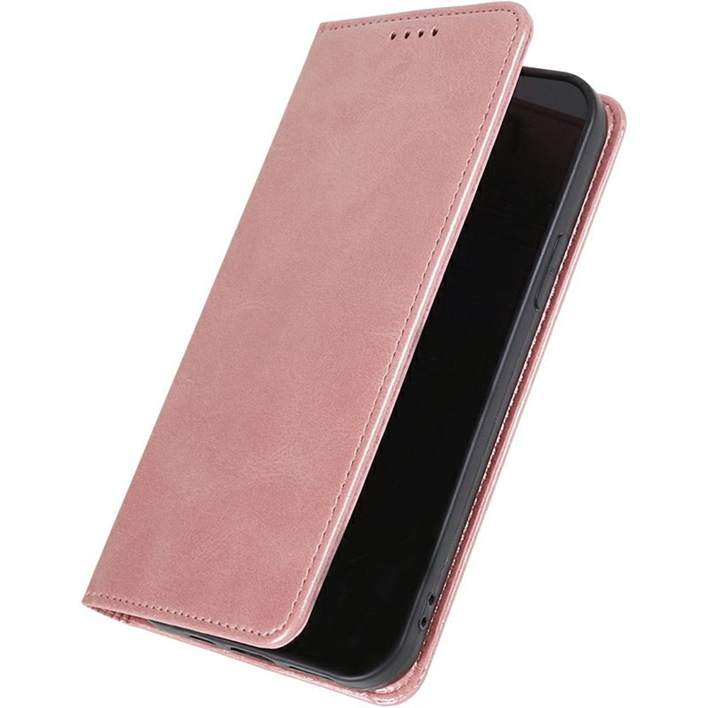 EIDERWOOD Xiaomi Redmi Note 14 Pro 5G Cover i kunstlæder m. Magnetisk Luk & Kortholder - Rose Gold