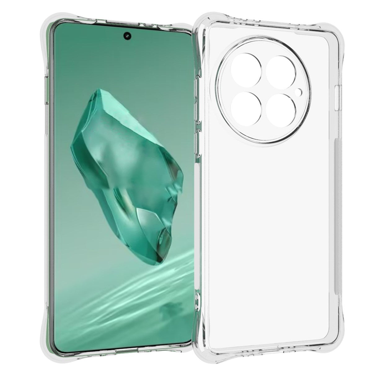 EIDERWOOD OnePlus 13 Fleksibel Plastik Bagside Cover - Gennemsigtig