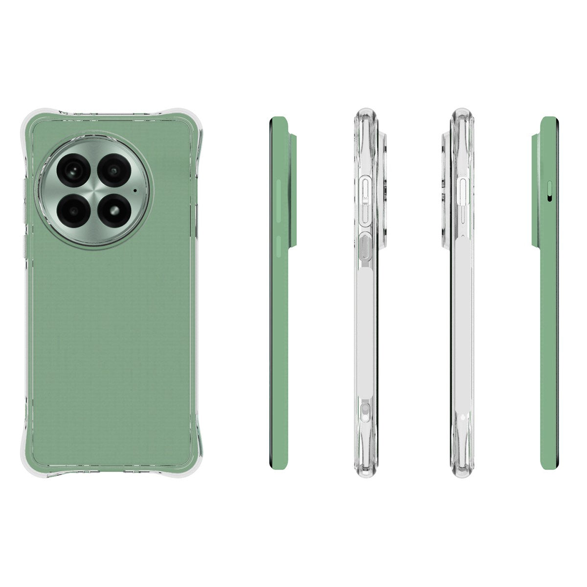 EIDERWOOD OnePlus 13 Fleksibel Plastik Bagside Cover - Gennemsigtig