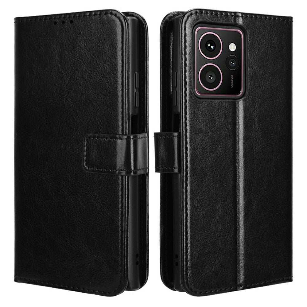 EIDERWOOD HMD Skyline Flip Cover i kunstlæder m. Kortholder & Ståfunktion - Sort