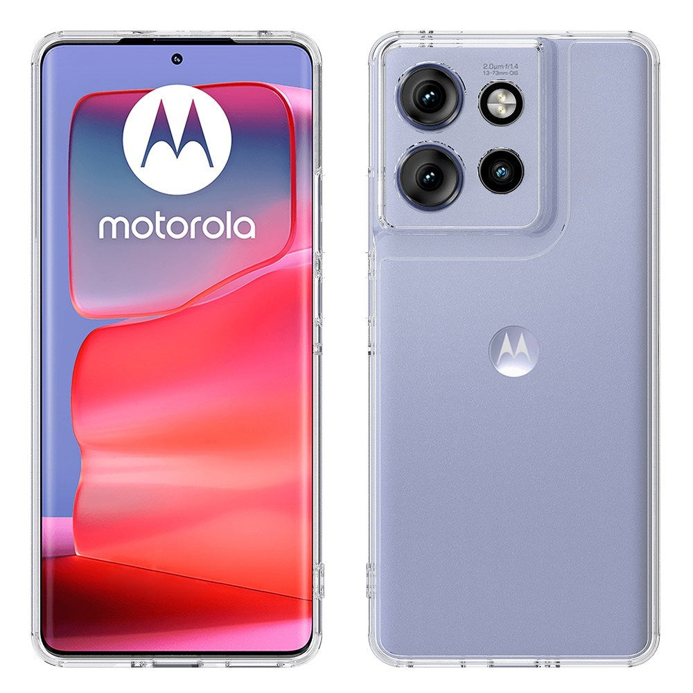 Motorola Edge 60 Neo / 50 Neo / ThinkPhone 25 EIDERWOOD Hybrid Mobil Cover - Gennemsigtig