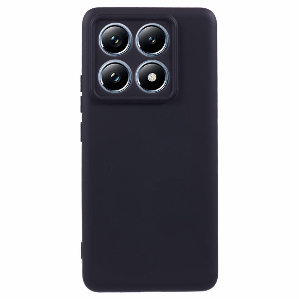 EIDERWOOD Xiaomi 14T Pro Foret Fleksibelt Plast Bagside Cover - Sort