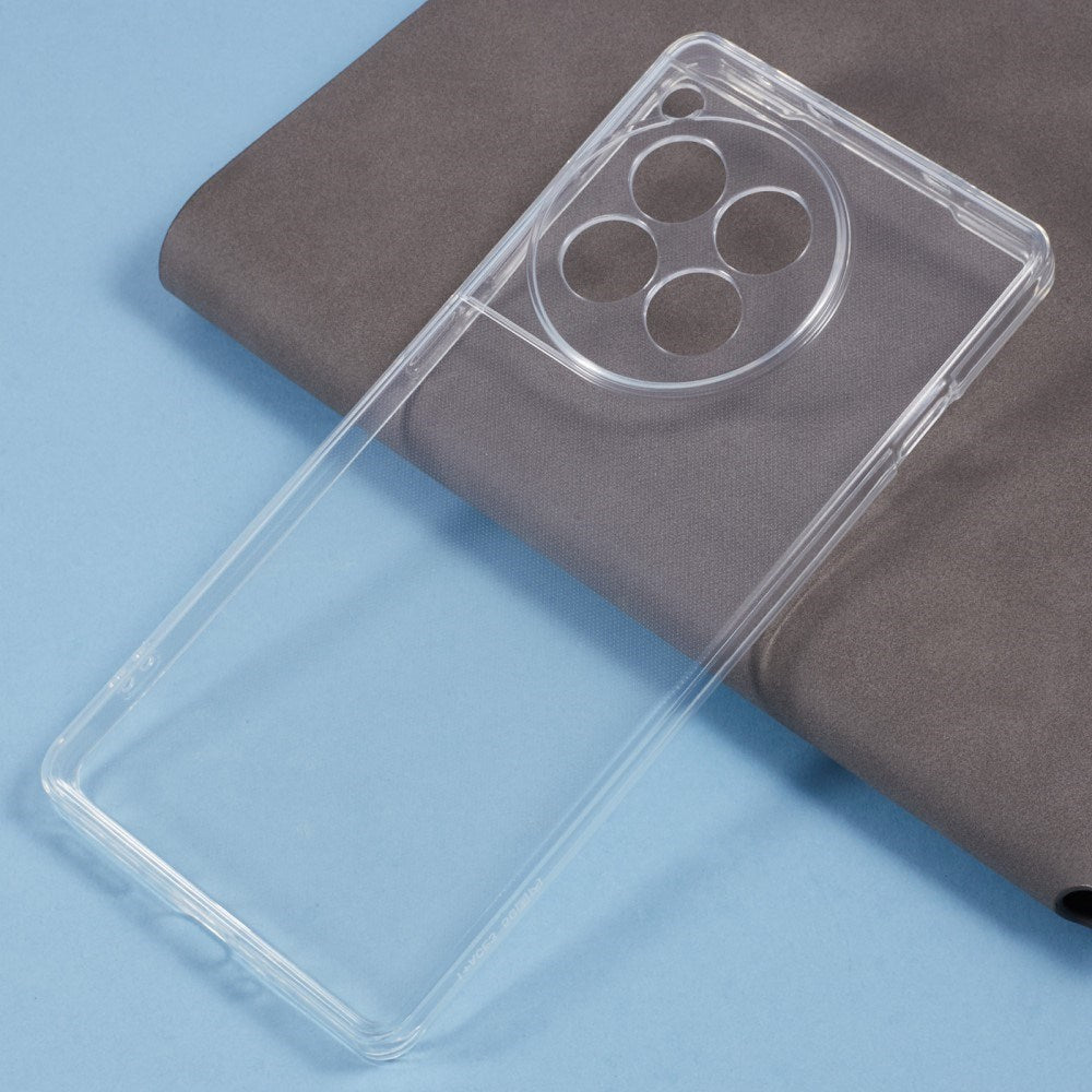 OnePlus 12R - EIDERWOOD Fleksibelt Plastik Bagside Cover - Gennemsigtig