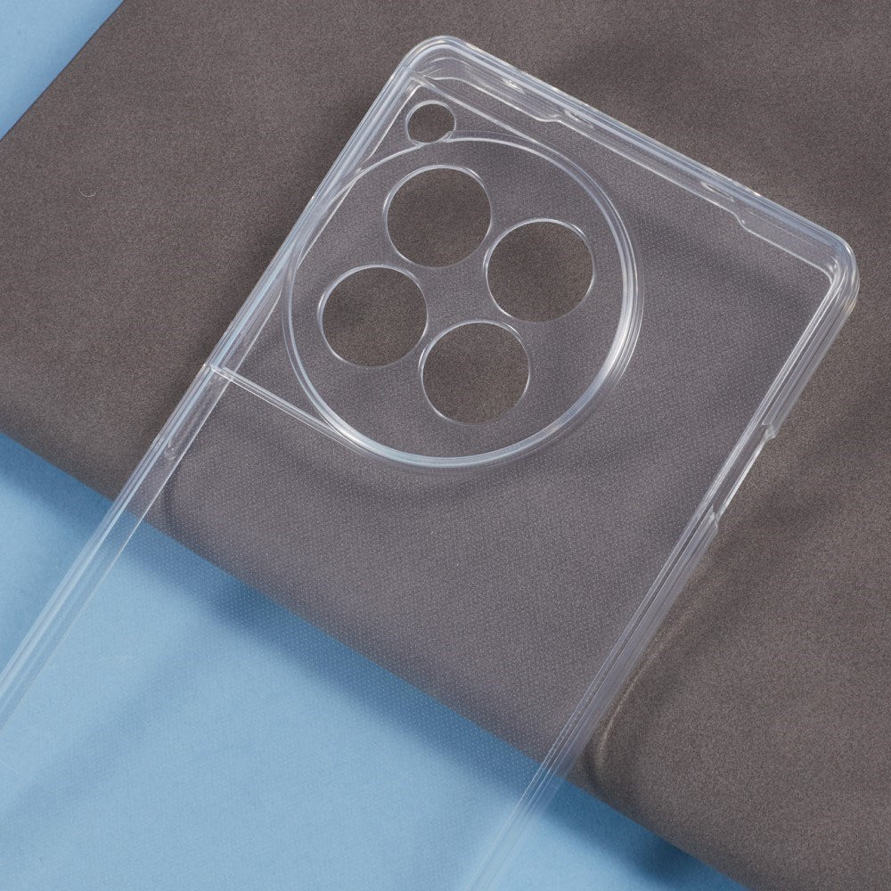 OnePlus 12R - EIDERWOOD Fleksibelt Plastik Bagside Cover - Gennemsigtig