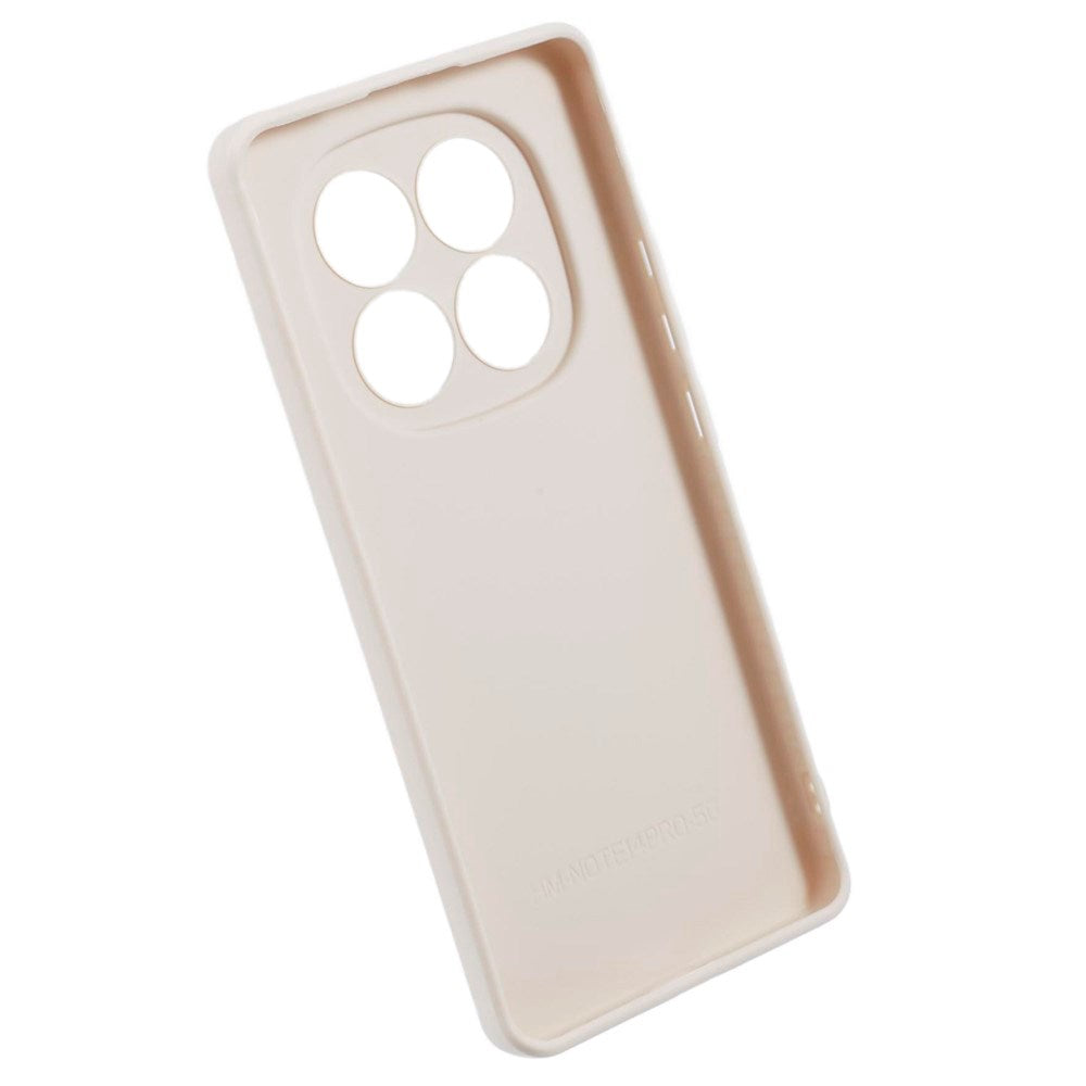Xiaomi Redmi Note 14 Pro (5G) / Poco X7 - EIDERWOOD Fleksibelt Plastik Mobil Cover - Beige