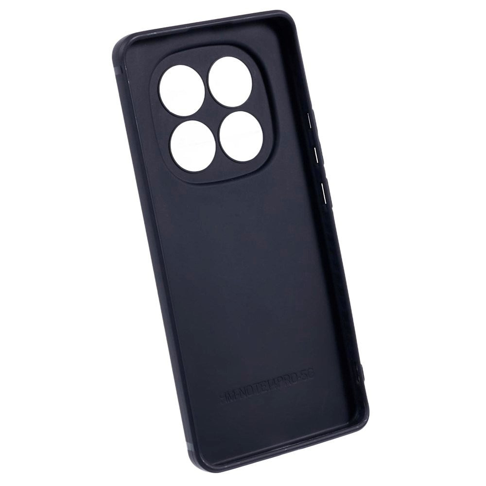 Xiaomi Redmi Note 14 Pro (5G) / Poco X7 - EIDERWOOD Fleksibelt Plastik Mobil Cover - Sort
