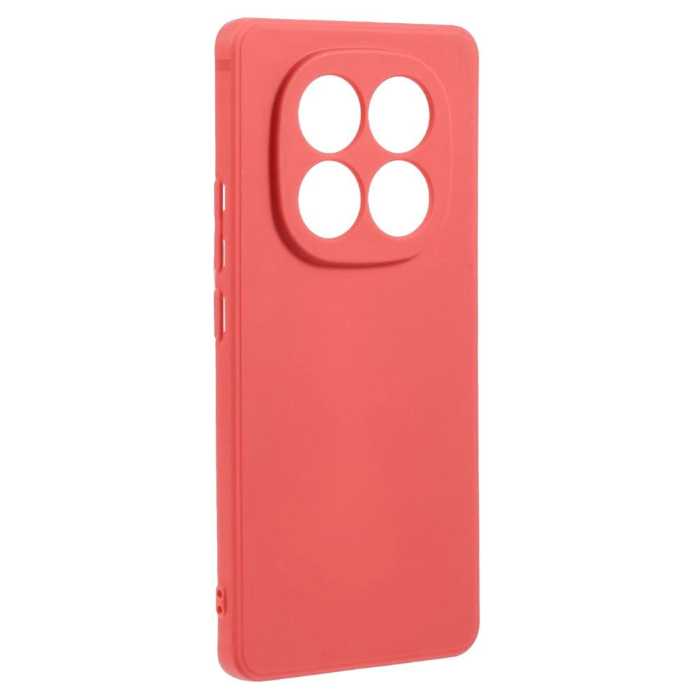 Xiaomi Redmi Note 14 Pro (5G) / Poco X7 - EIDERWOOD Fleksibelt Plastik Mobil Cover - Rød
