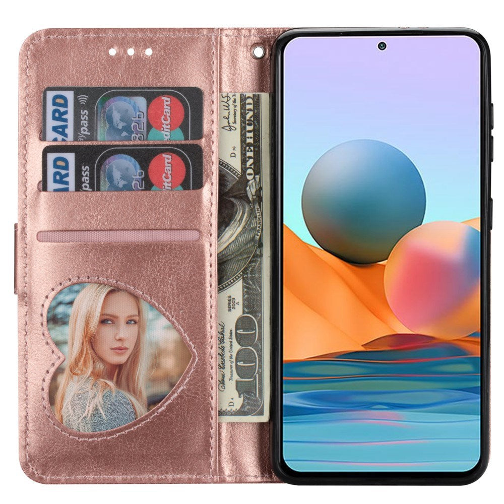 Samsung Galaxy S25 - EIDERWOOD - Glimmer Flip Cover m. Lynlåslomme & Ståfunktion - Lyserød