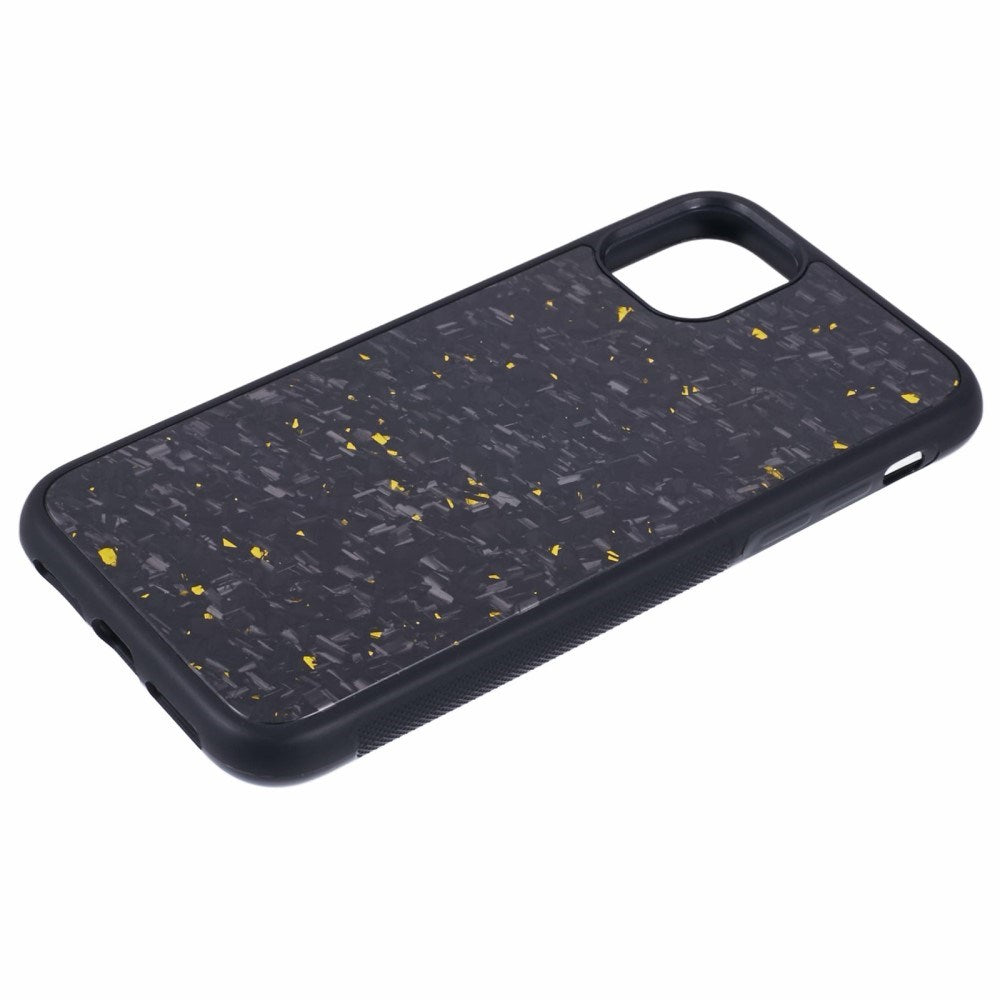EIDERWOOD Cover til iPhone 11 - Aramid Fiber Bagside og Blød Plast - Guld