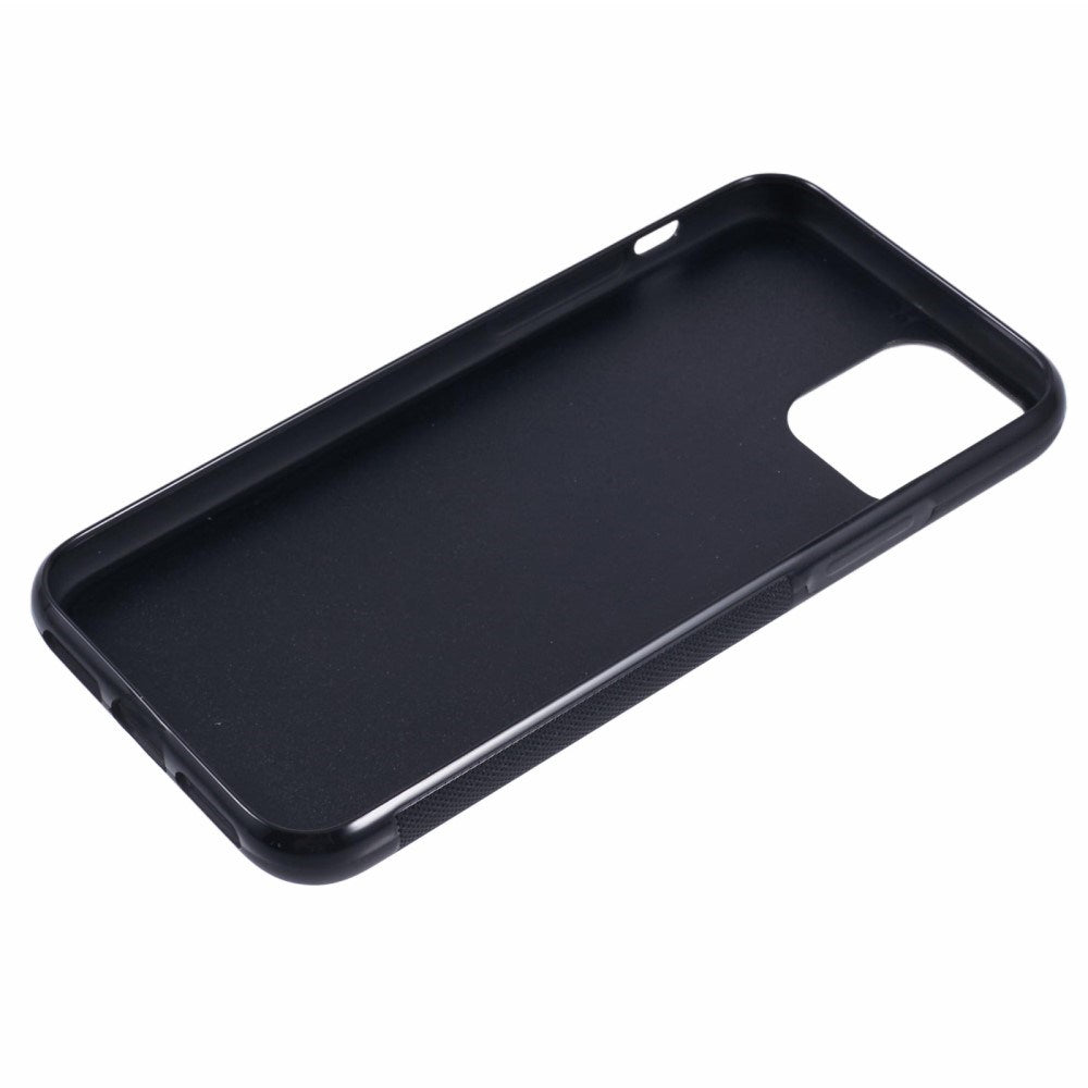 EIDERWOOD Cover til iPhone 11 Pro - Aramid Fiber Bagside og Blød Plast - Sort