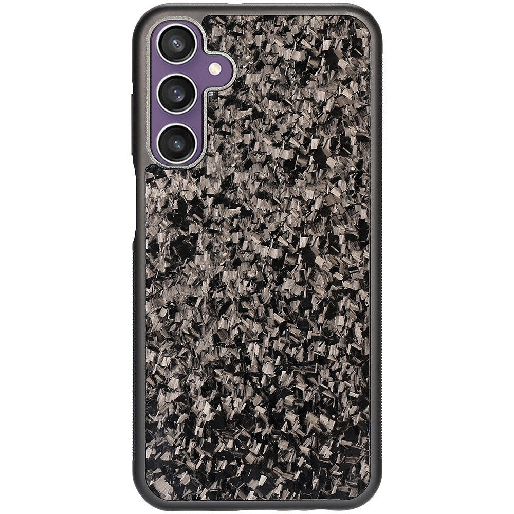 EIDERWOOD Samsung Galaxy S24 Carbon Cover m. Skridsikker Kant - MagSafe Kompatibelt - Sort