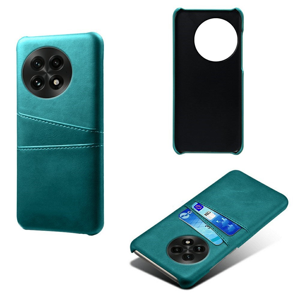 OnePlus 13 - EIDERWOOD Kunstlæder Cover m. Indbygget Kortholder - Grøn