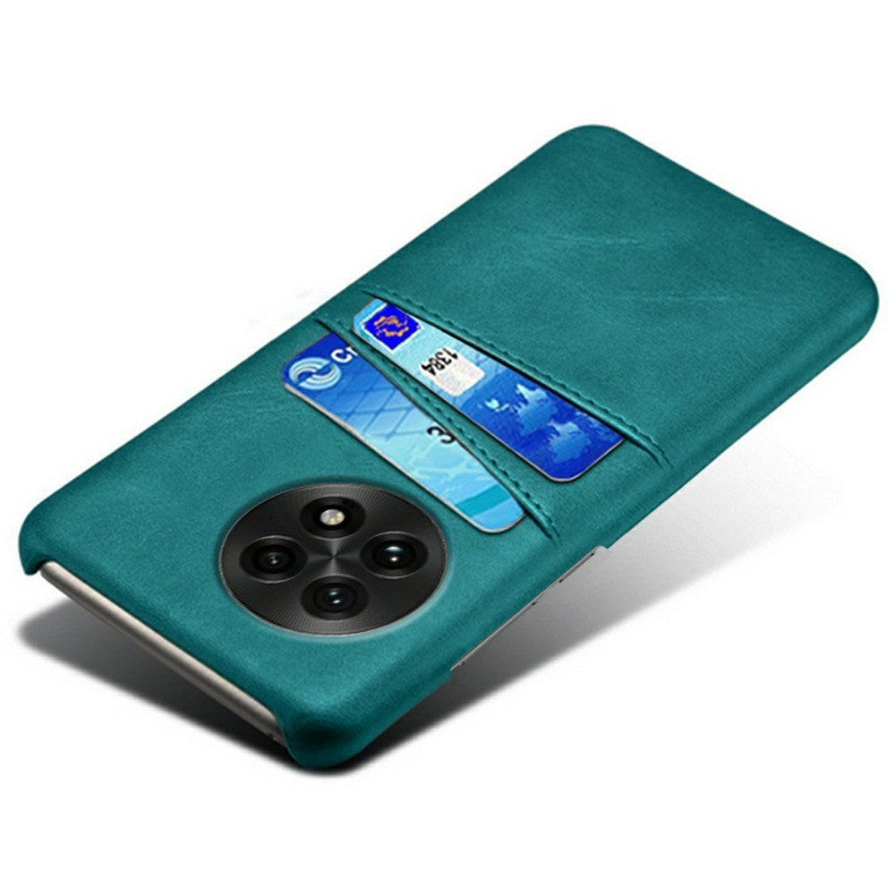 OnePlus 13 - EIDERWOOD Kunstlæder Cover m. Indbygget Kortholder - Grøn