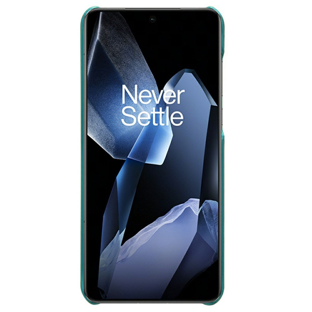 OnePlus 13 - EIDERWOOD Kunstlæder Cover m. Indbygget Kortholder - Grøn