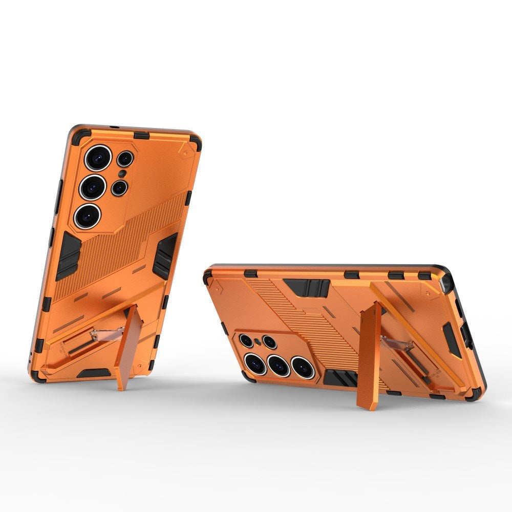 Samsung Galaxy S25 Ultra - EIDERWOOD Håndværker Cover m. Kickstand - Orange