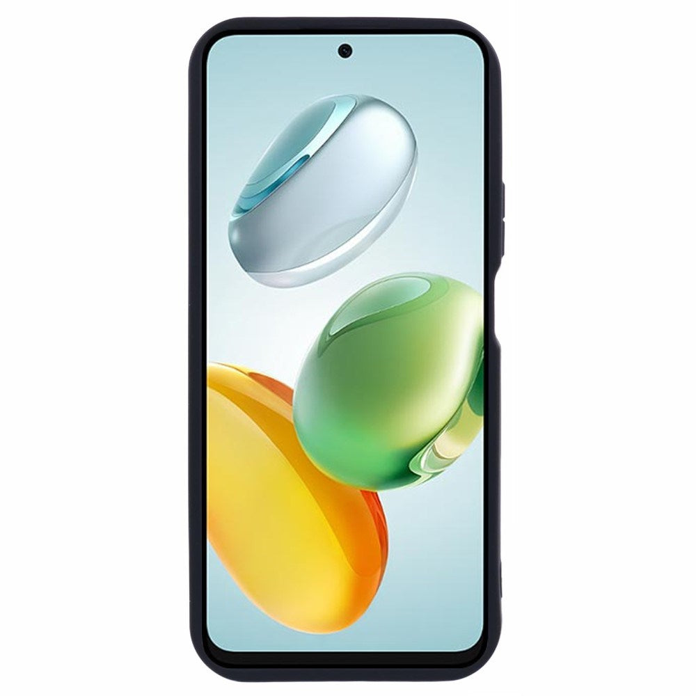 Honor 200 Smart - EIDERWOOD Anti-Slip Fleksibelt Plastik Cover - Sort