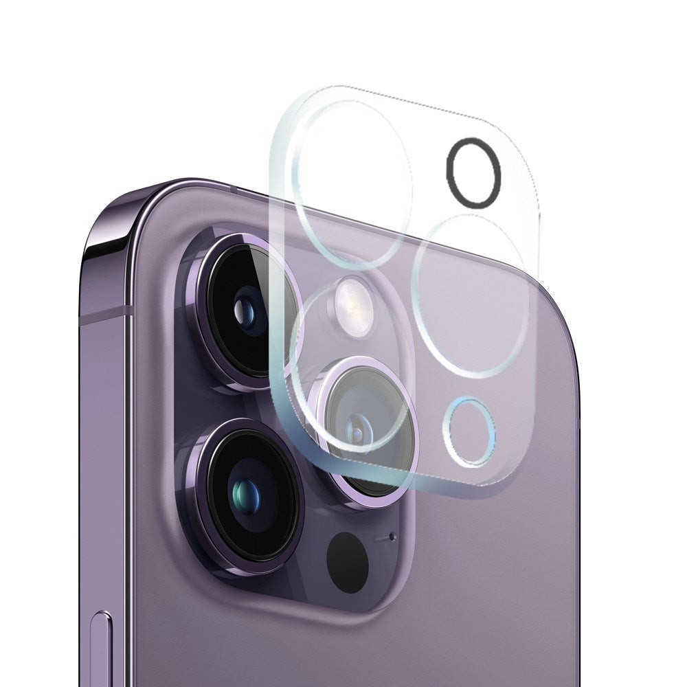 iPhone 14 Pro NORTHJO 360° Protection Set inkl. Cover & Skærmbeskyttelse & Kameralinsebeskyttelse - Gennemsigtig