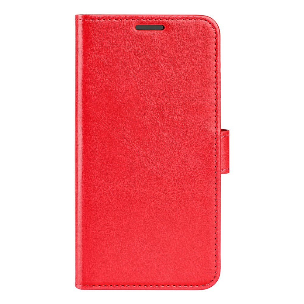 EIDERWOOD - Samsung Galaxy S25 - Kunstlæder Flip Cover m. Kortholder & Ståfunktion - Rød