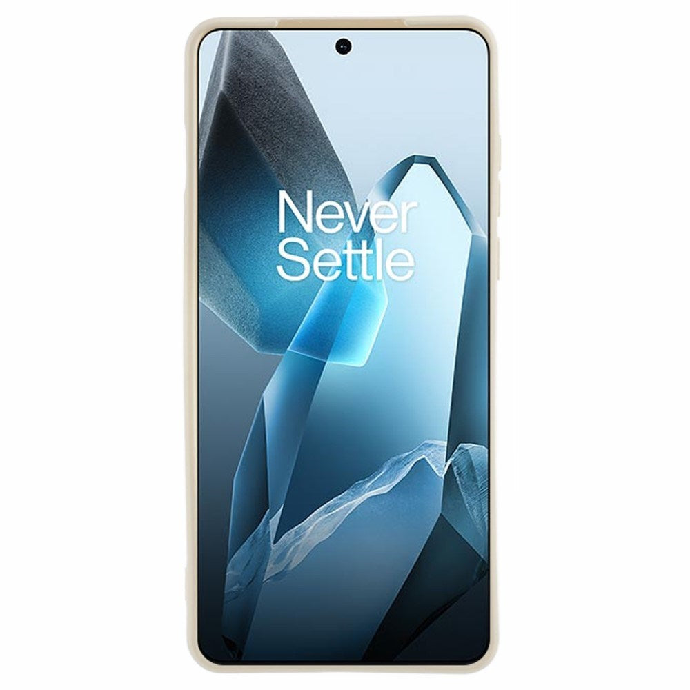 EIDERWOOD OnePlus 13 Foret Fleksibelt Plast Bagside Cover - Beige