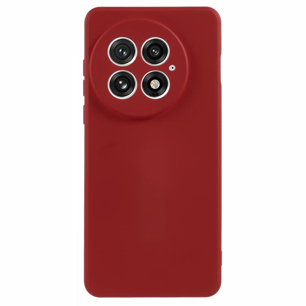 EIDERWOOD OnePlus 13 Foret Fleksibelt Plast Bagside Cover - Mørkerød