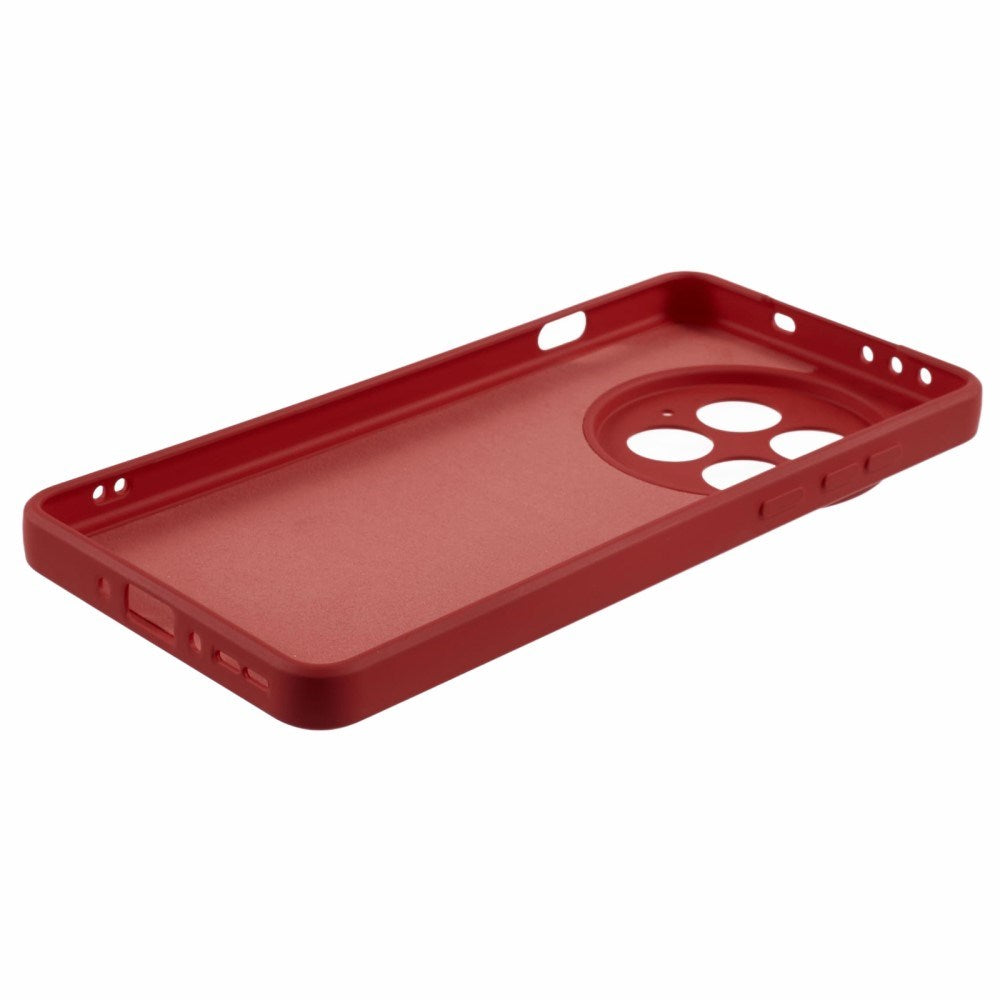 EIDERWOOD OnePlus 13 Foret Fleksibelt Plast Bagside Cover - Mørkerød