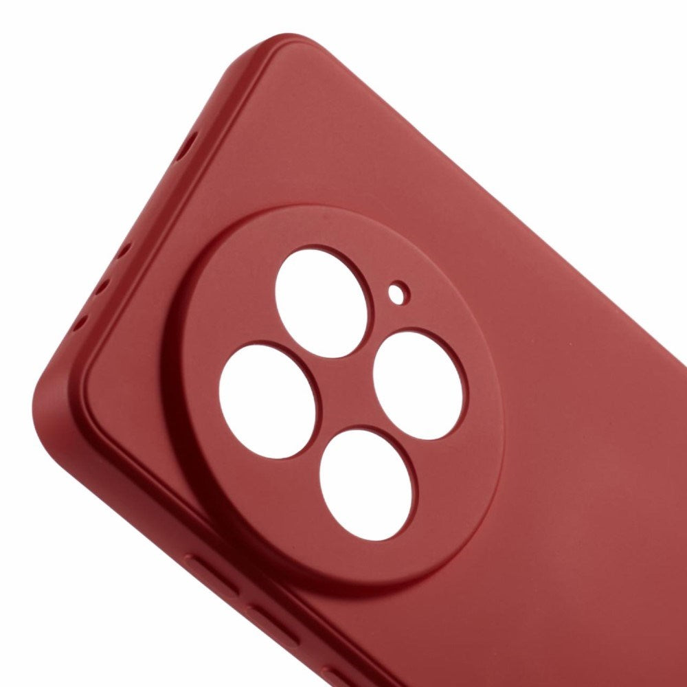EIDERWOOD OnePlus 13 Foret Fleksibelt Plast Bagside Cover - Mørkerød