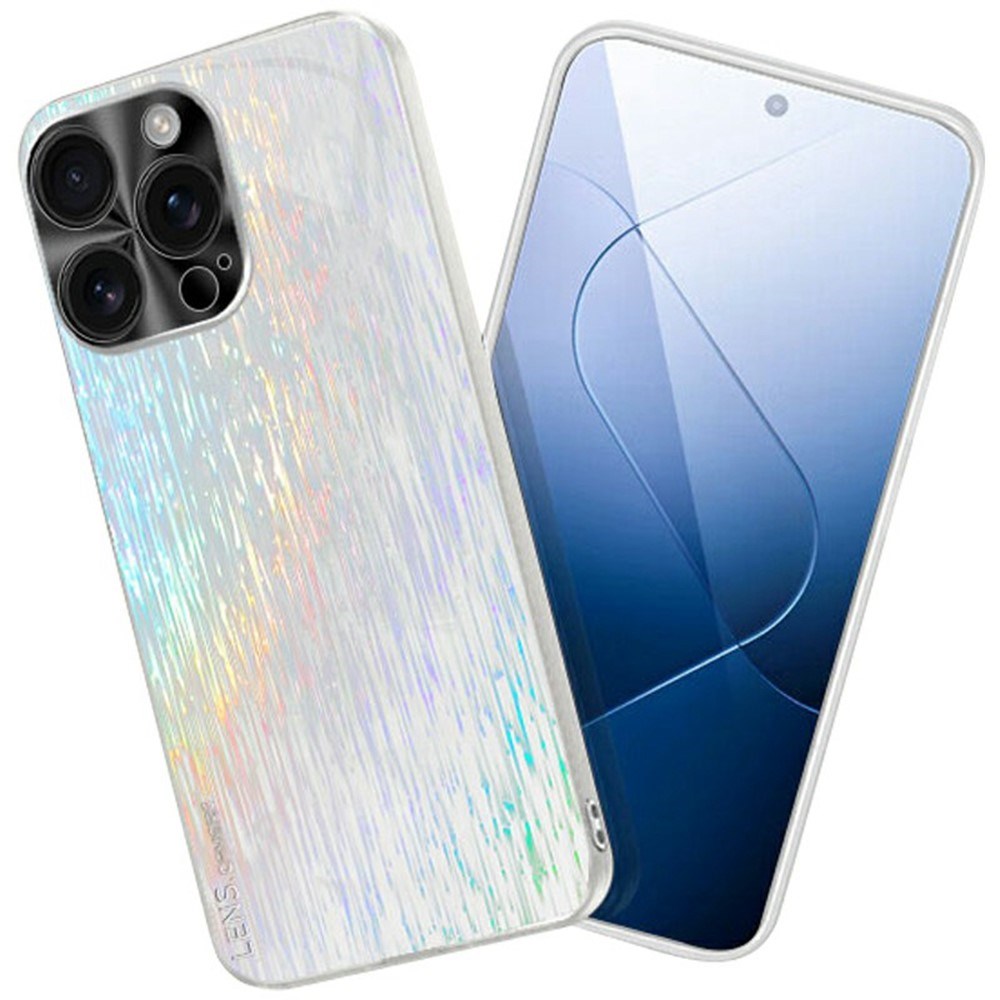 iPhone 16 Pro Max - EIDERWOOD Reflekterende Hårdt Plastik Cover - Hvid