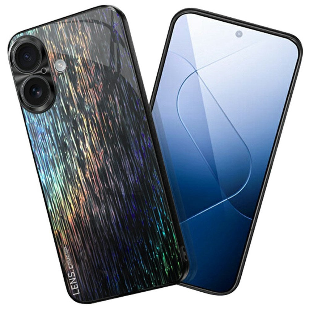 iPhone 16 - EIDERWOOD Reflekterende Hårdt Plastik Cover - Sort