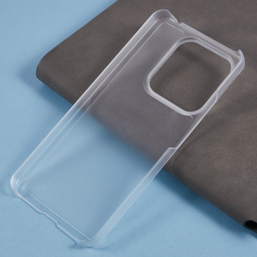 Xiaomi Redmi Note 14 (5G) - EIDERWOOD Hårdt Plastik Cover - Gennemsigtig