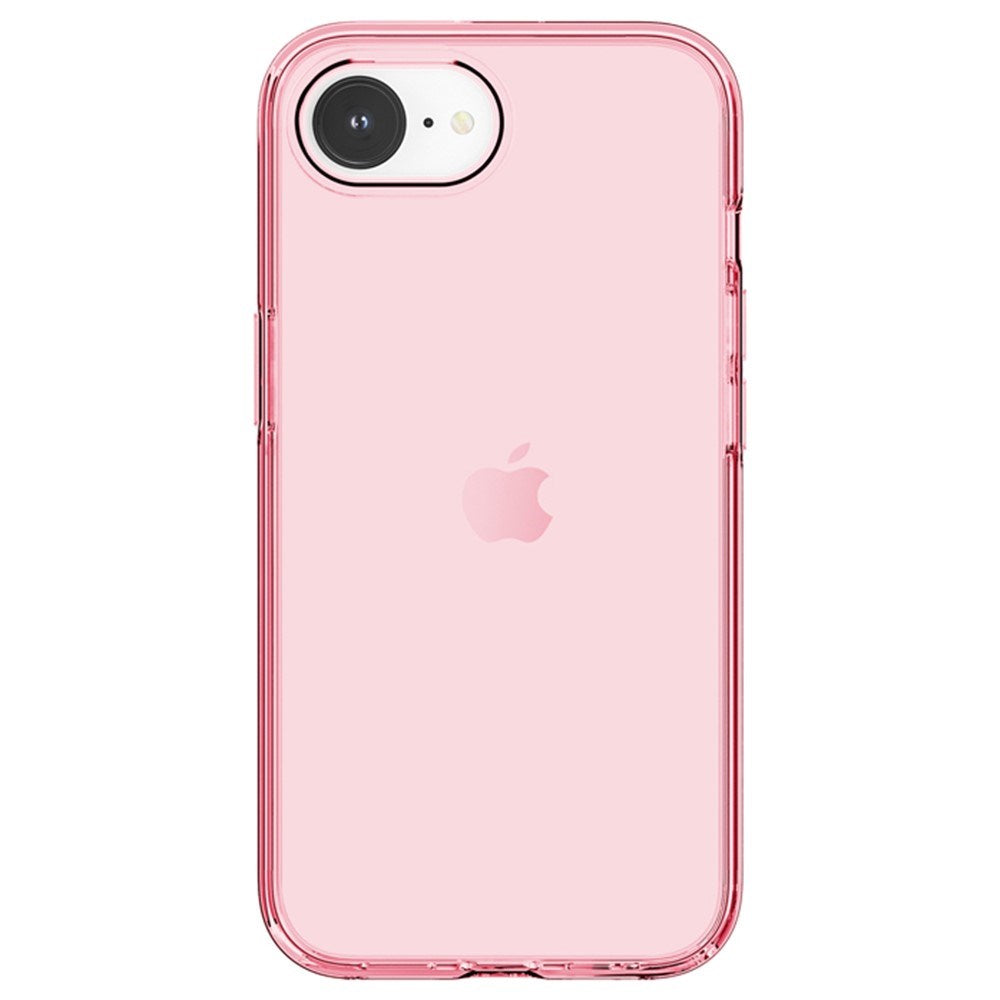 iPhone 17e / 16e - EIDERWOOD Hybrid Plastik Cover - Gennemsigtig / Lyserød