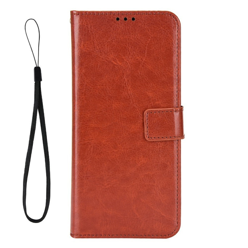 Realme GT 7 Pro (5G) - EIDERWOOD Kunstlæder Flip Cover m. Strop - Brun