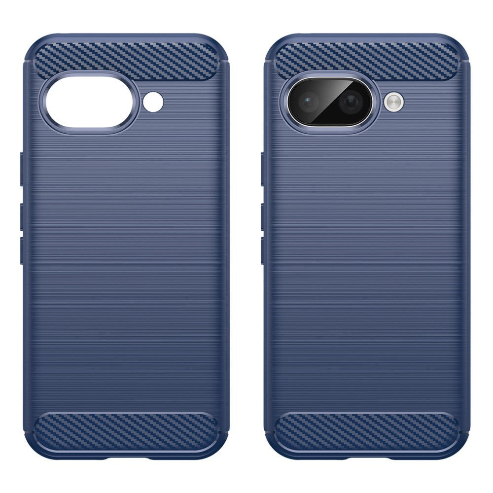 EIDERWOOD Google Pixel 9a Brushed Carbon Bagside Cover - Blå