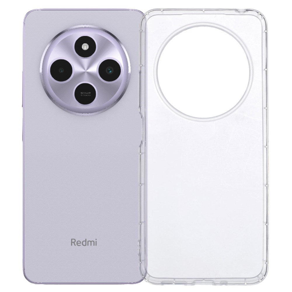 EIDERWOOD Xiaomi Redmi 14C Plastik Bagside Cover - Gennemsigtig