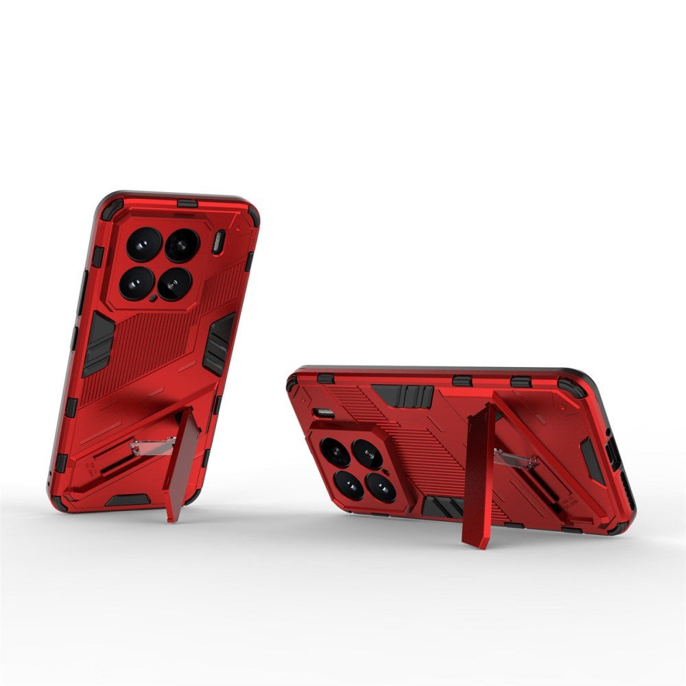 Xiaomi 15 - EIDERWOOD Håndværker Cover m. Kickstand - Rød