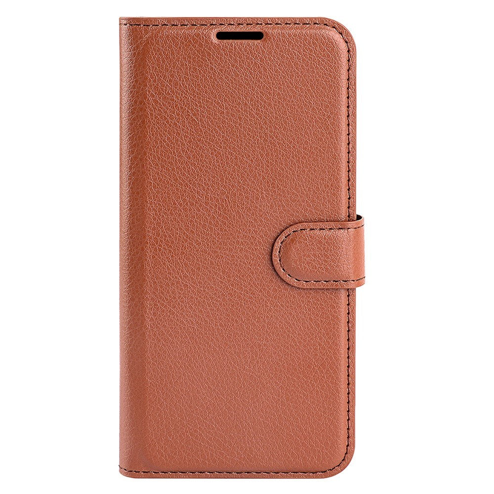 Honor Magic7 Pro - EIDERWOOD Kunstlæder Flip Cover m. Kortholder & Ståfunktion - Brun