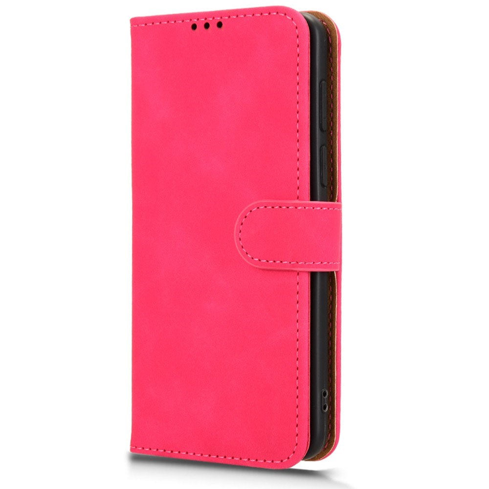 EIDERWOOD - Huawei Mate 70 - Kunstlæder Flip Cover m. Kortholder & Ståfunktion - Pink