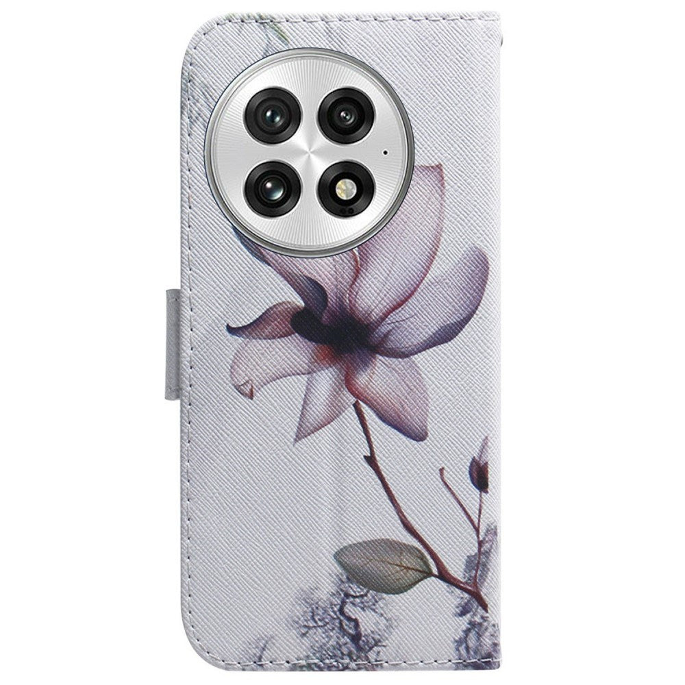 OnePlus 13 - EIDERWOOD Kunstlæder Flip Cover m. Motiv - Blomst