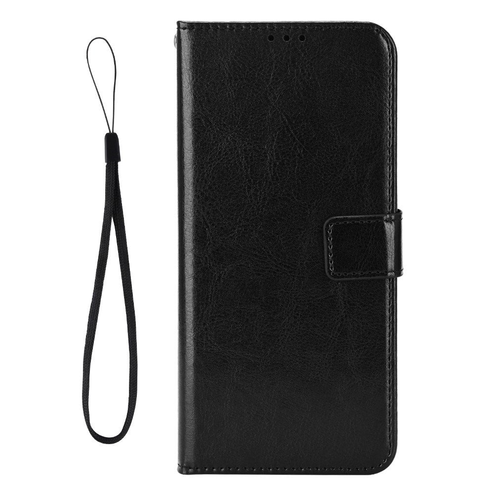 Huawei Mate 70 Pro+ / 70 Pro - EIDERWOOD Kunstlæder Flip Cover m. Strop - Sort