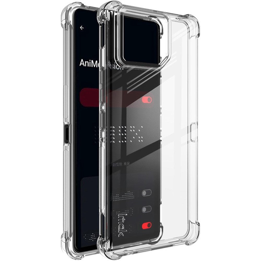 IMAK - Asus ROG Phone 9 (5G) / 9 Pro (5G) - Fleksibelt Plastik Bagside Cover - Gennemsigtig