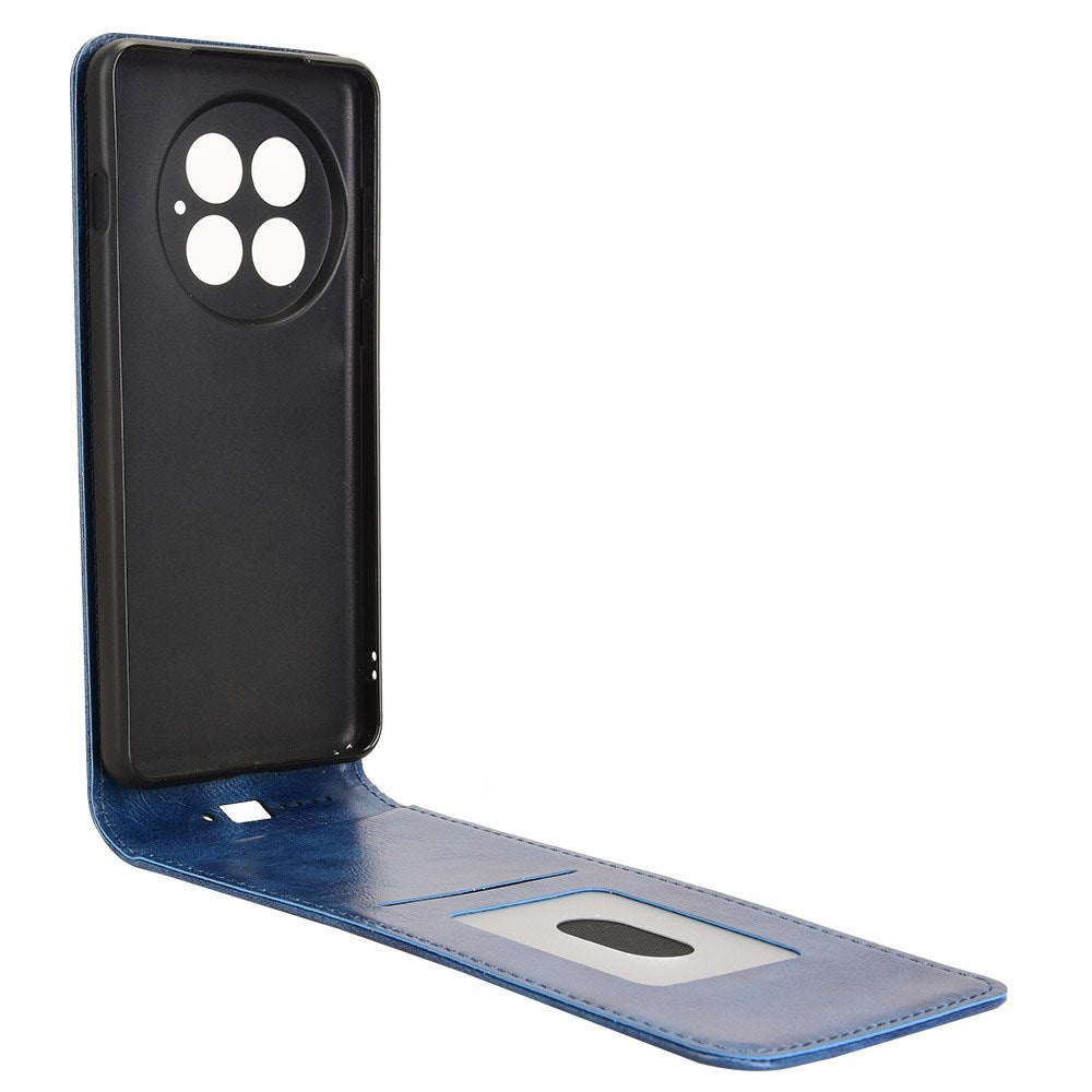 OnePlus 13 - EIDERWOOD Vegansk Læder Flip Cover m. Kortlomme - Blå