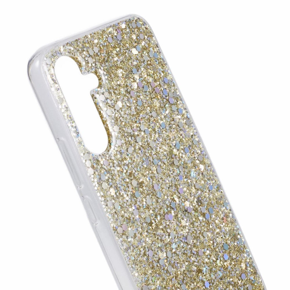 Samsung Galaxy A26 (5G) - EIDERWOOD Fleksibelt Plastik Cover m. Glimmer - Guld