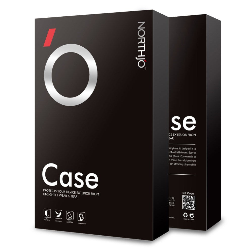 NORTHJO Samsung Galaxy A26 Beskyttelsessæt – Fleksibelt Plast Cover & Skærmbeskyttelse - Gennemsigtigt