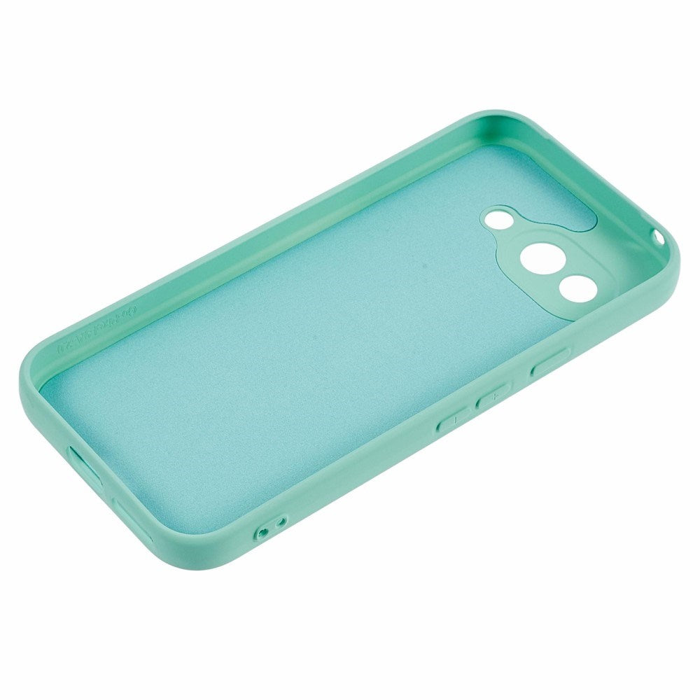 EIDERWOOD Google Pixel 9a Foret Fleksibelt Plast Bagside Cover - Turkis