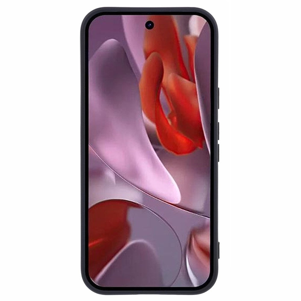 EIDERWOOD Google Pixel 9a Foret Fleksibelt Plast Bagside Cover - Sort
