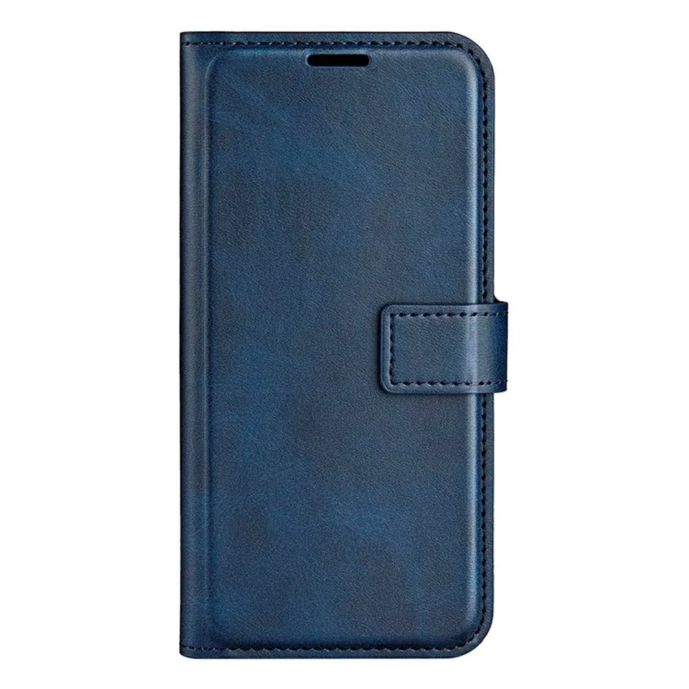 iPhone 17e / 16e - EIDERWOOD Kunstlæder Flip Cover - Blå