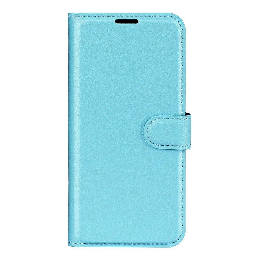 Realme C75 - EIDERWOOD Kunstlæder Flip Cover m. Kortholder & Ståfunktion - Blå