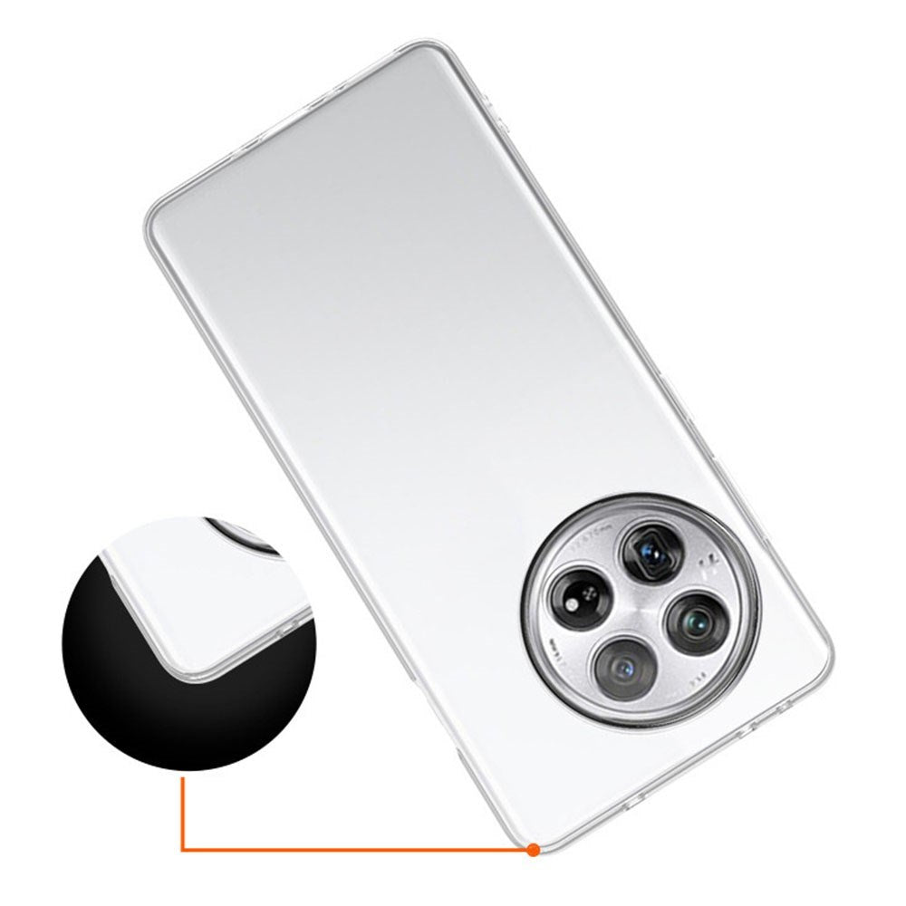 EIDERWOOD OnePlus 13R Fleksibelt Plast Bagside Cover - Gennemsigtigt