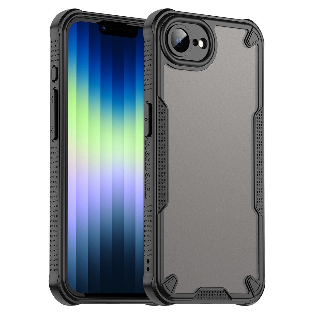iPhone 17e / 16e - EIDERWOOD Hybrid Plastik Bagside Cover - Sort