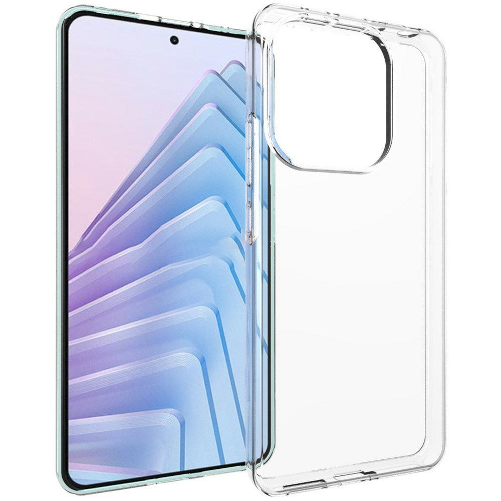 Xiaomi Redmi Note 14 (4G) - EIDERWOOD Fleksibelt Plastik Bagside Cover - Gennemsigtig