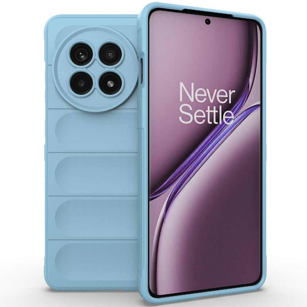 EIDERWOOD OnePlus 13R Fleksibelt Plastik Bagside Cover - Lyseblå